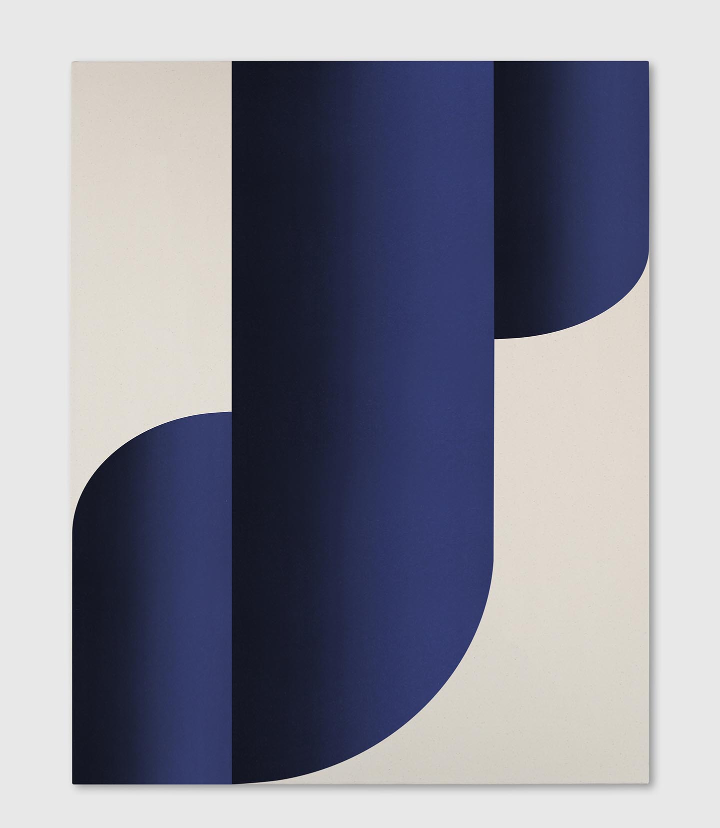 Senem Oezdogan, Blue Canary, Acrylic on Canvas, 40x50 inches, 2019