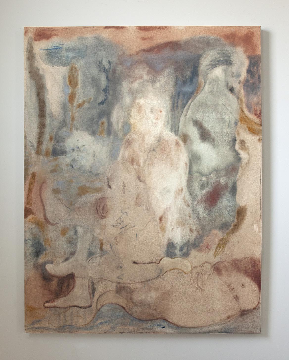 Sleep Seekers, oil on canvas, 64x48 in, 2019